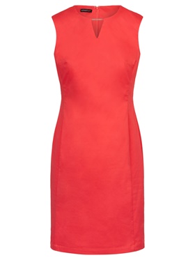 Продажа по выгодной цене летнего платья-футляра с круглым вырезом в интернет-магазине Апарт